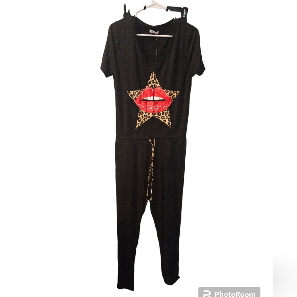 Lauren Moshi Star Lips jumpsuit - Picture 3 of 11